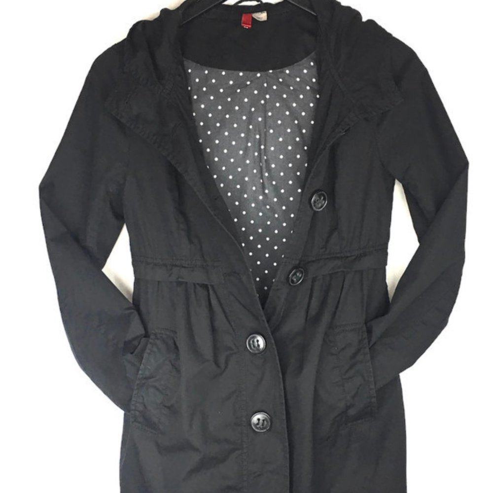 DIVIDED Spring Lined Hooded Jacket.